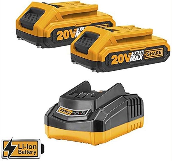 Ingco Ciwli2001 Avvitatore A Impulsi A Batteria Al Litio Elettrico 20 V - immagine 4