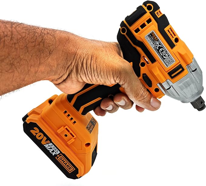 Ingco Ciwli2001 Avvitatore A Impulsi A Batteria Al Litio Elettrico 20 V - immagine 5