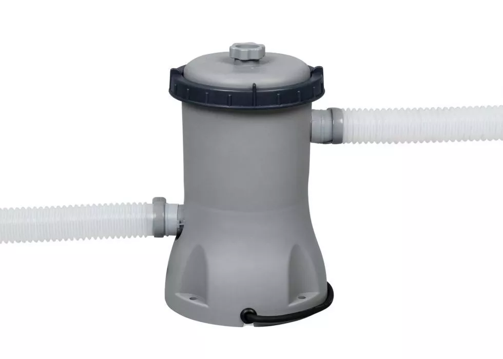 Piscina Fuoriterra Rettangolare con Pompa e Scaletta 412x201x122cm Bestway 56456 - immagine 5
