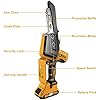 Mini elettrosega 20V 6" con 2 batterie INGCO - immagine 3