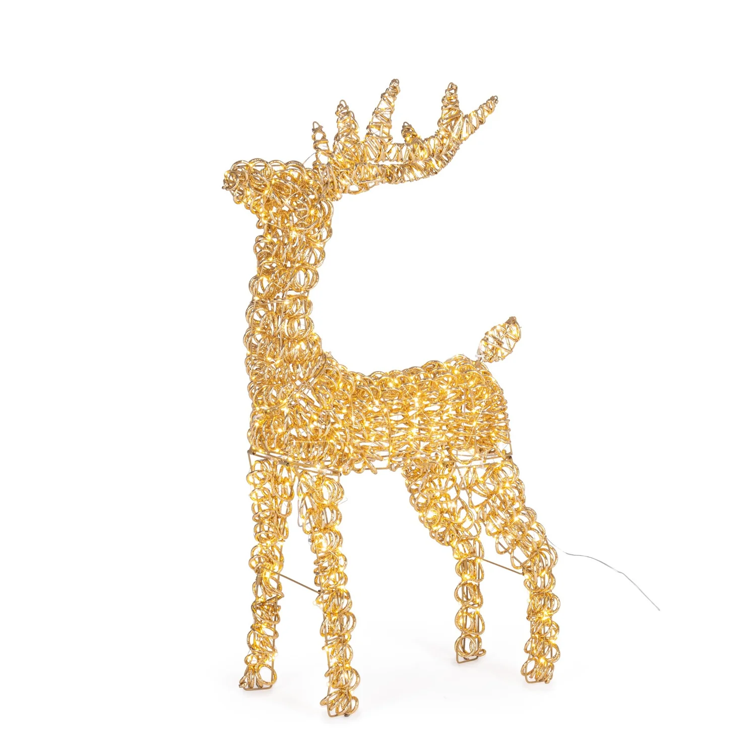 Renna zoe st oro 600 microled H 80cm - immagine 2